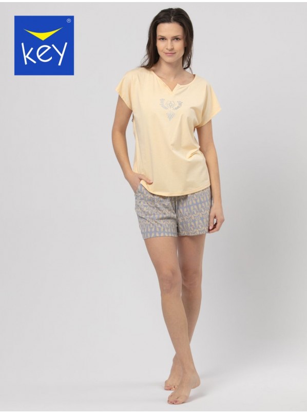 Женская хлопковая пижама KEY LNS-795 A24 XXL