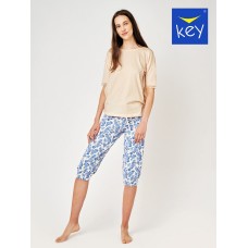 Женская хлопковая пижама KEY LNS-549 A24