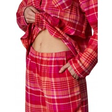Женская фланелевая пижама KEY LNS-433 B22 3XL-4XL