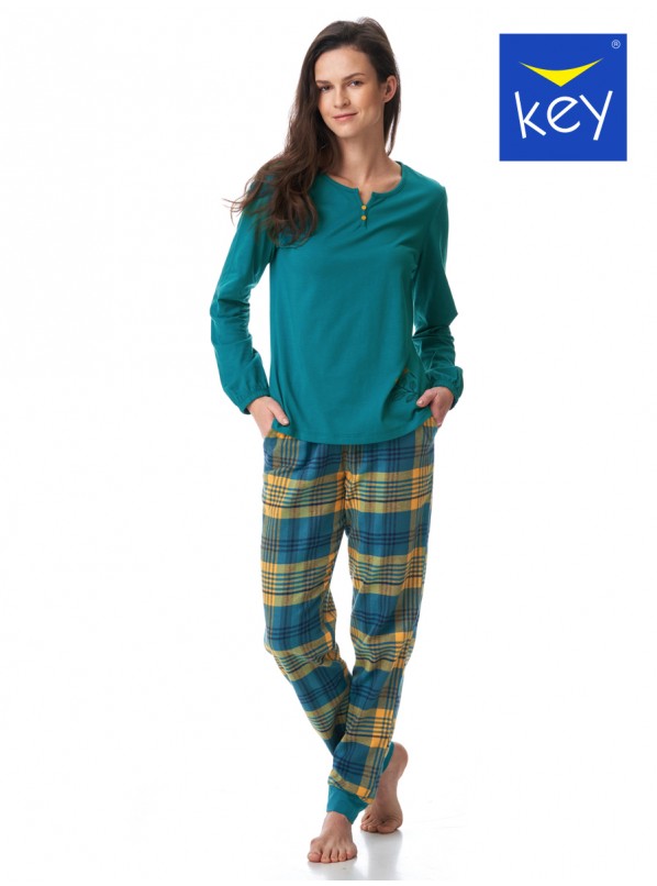 Женская фланелевая пижама KEY LNS-408 B23