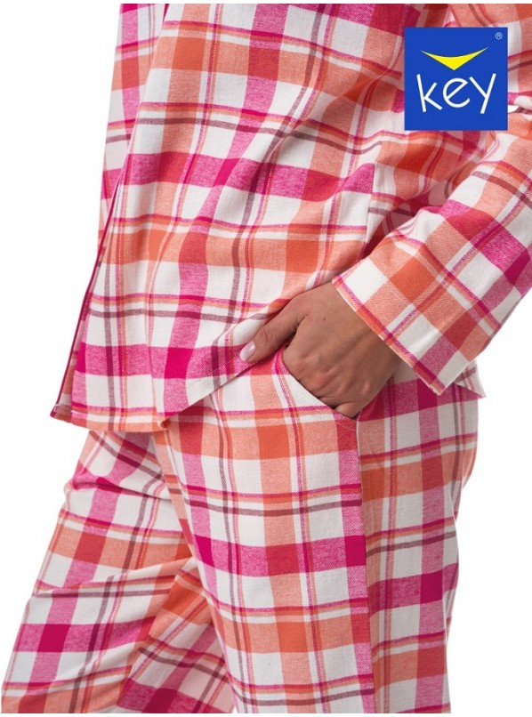 Женская фланелевая пижама KEY LNS-437 B23