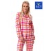 Женская фланелевая пижама KEY LNS-437 B23