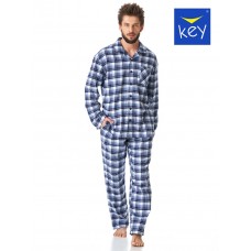 Мужская фланелевая пижама KEY MNS-426 B23