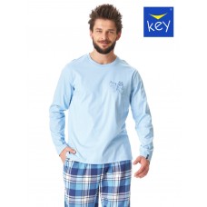 Мужская фланелевая пижама KEY MNS-615 B23