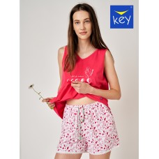 Женская хлопковая пижама KEY LNS-798 A24