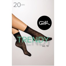 Женские тонкие носки GATTA TRENDYLINE SOCKS W 10