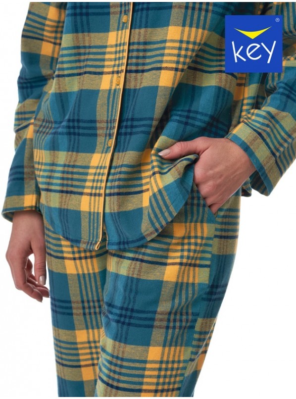 Женская фланелевая пижама KEY LNS-407 B23