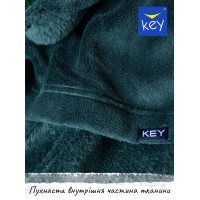Мужской флисовый халат KEY MGL-208 B23
