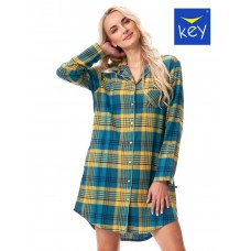 Женская фланелевая сорочка KEY LND-407 B23 XXL-4XL