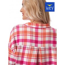 Женская фланелевая сорочка KEY LND-437 B23