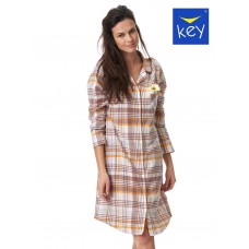 Женская фланелевая сорочка KEY LND-448 B23