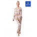 Женская фланелевая пижама KEY LNS-448 B23