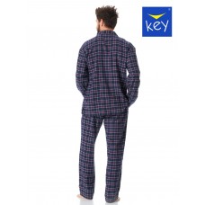 Мужская фланелевая пижама KEY MNS-414 B23
