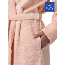 Женский короткий халат KEY LGD-148 B23